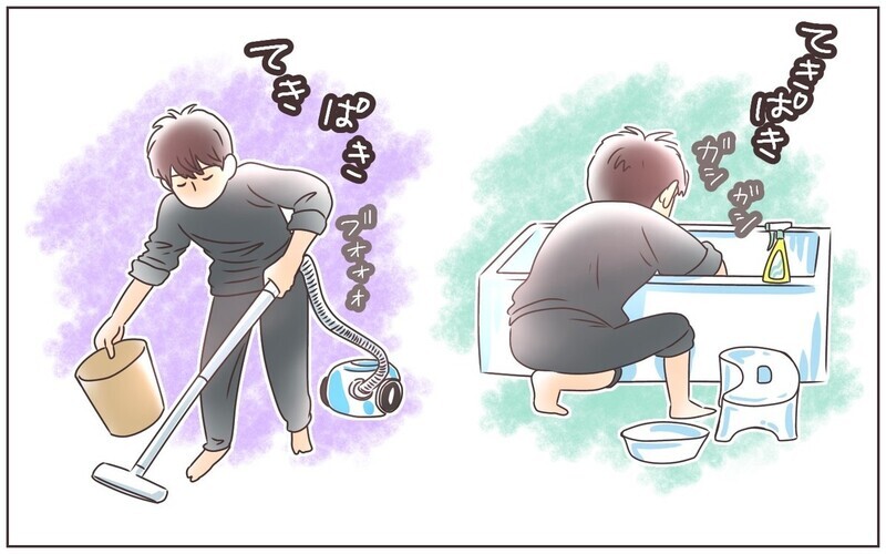 夫がいるとイライラが増える!?夫婦あるある満載コミック『転勤から帰った夫との夫婦仲』に共感の嵐