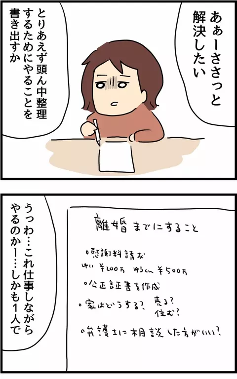 別居1日目から悪夢にうなされる妻　離婚までの道のりに頭を抱えずにいられない！【旦那の浮気を暴いた話 Vol.27】