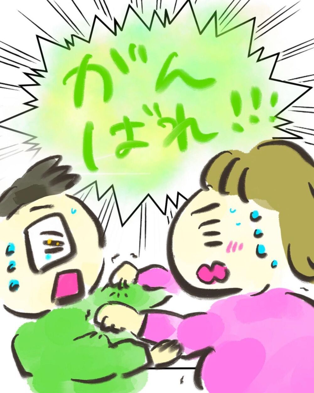 赤ちゃんが出てきてくれた！ 祈る気持ちで背中や足をさすると…【買い物中に出産した話 Vol.7】