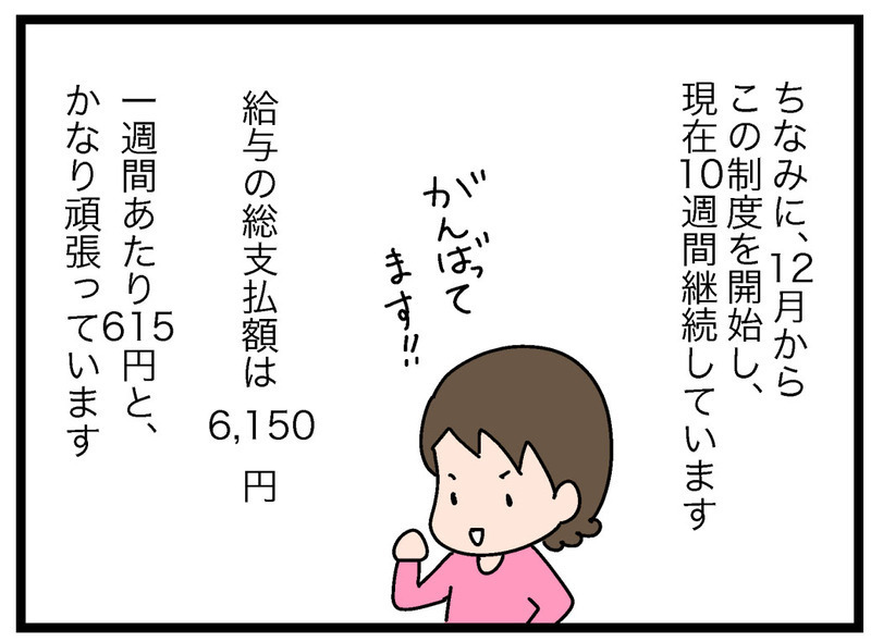 給料を4つの行先に仕分け！ 10週間継続した総支給額は？【お金の教育 Vol.12】