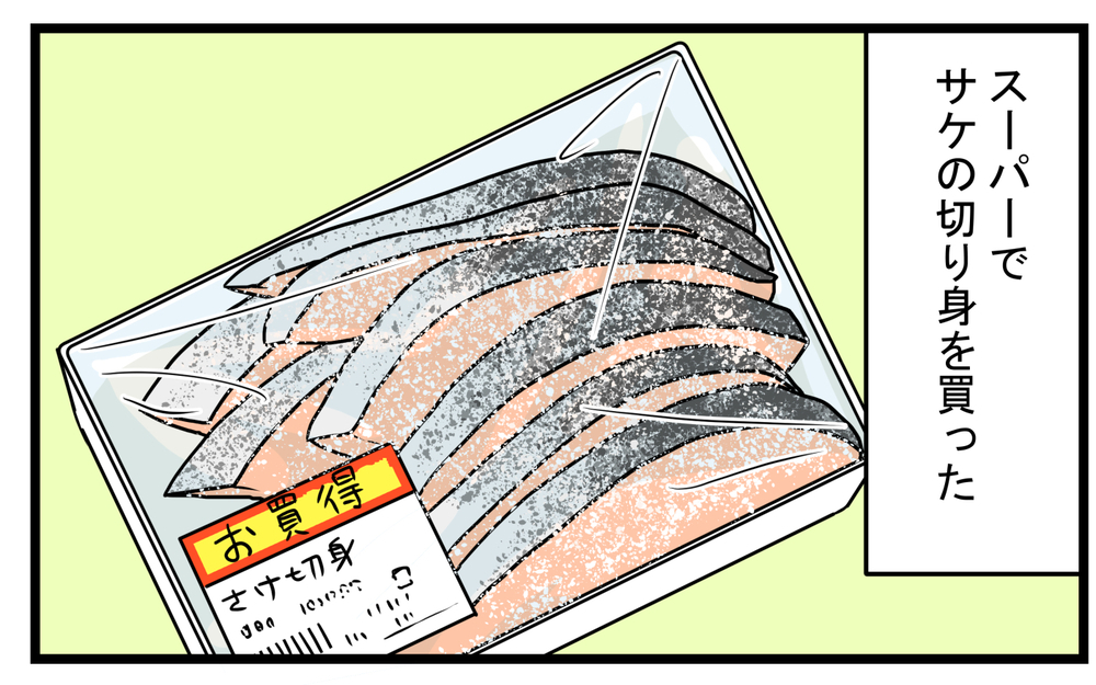食べても大丈夫？ 一部が黒くなっていた「サケの切り身」の謎【こどもと見つけた小さな発見日誌 Vol.42】