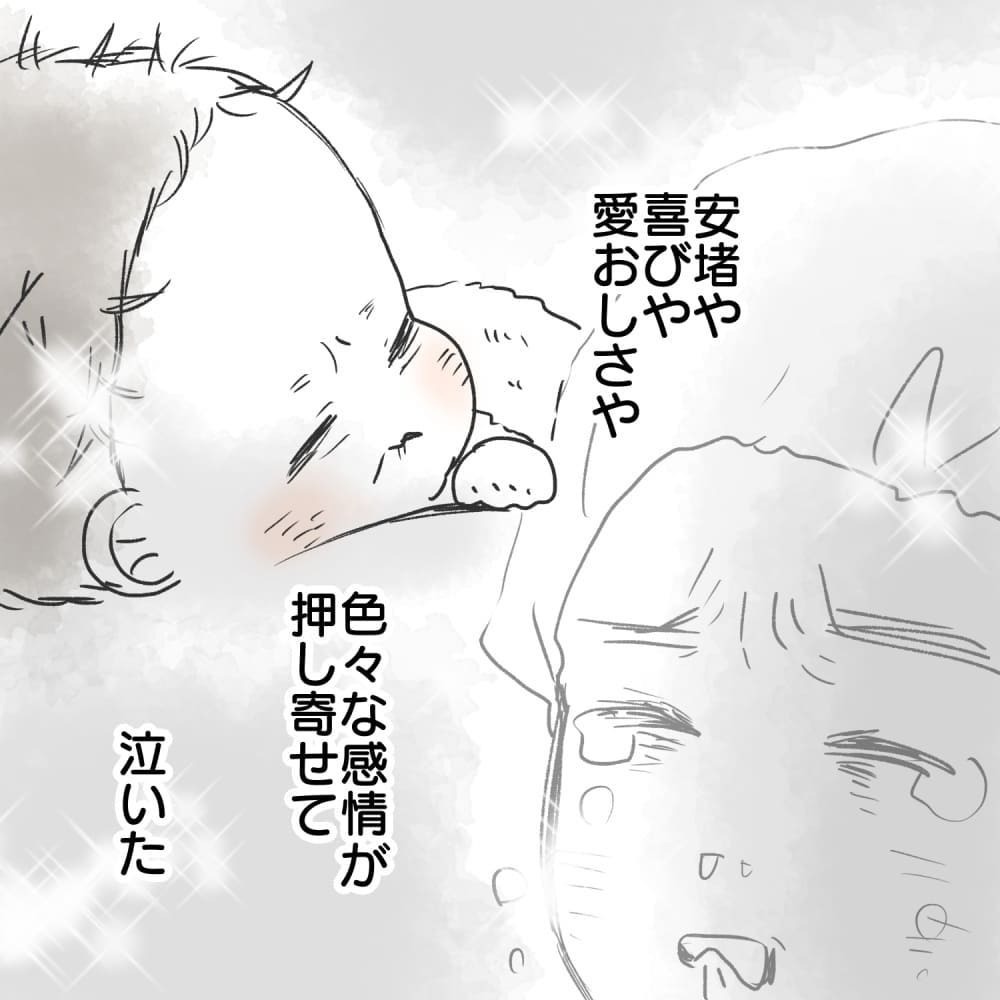 ついに会えた…！　無事に産まれてきてくれてありがとう【緊急帝王切開出産レポ Vol.15】