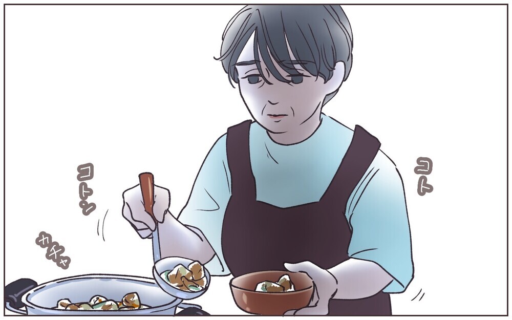 義実家ではお客さま!? すべて義母に甘えていたけれど…／嫁の場合・息子夫婦と同居したくない（6）【義父母がシンドイんです！ まんが】