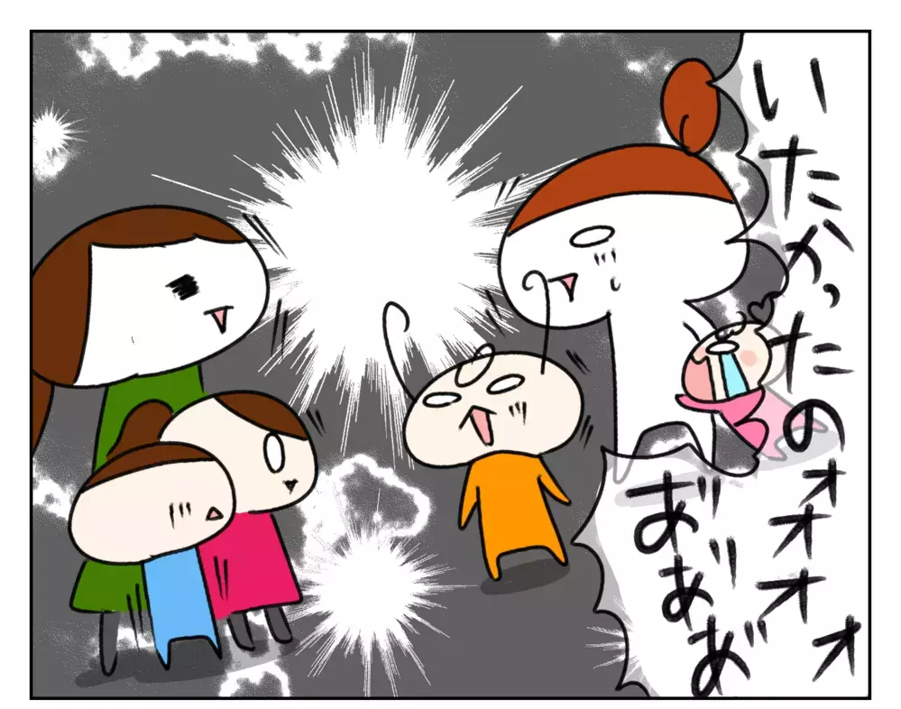 1年ぶりに予防接種へ… 姉妹の頑張りにここまで感動するとは！【ムスメちゃんとオコメちゃん  第146話】