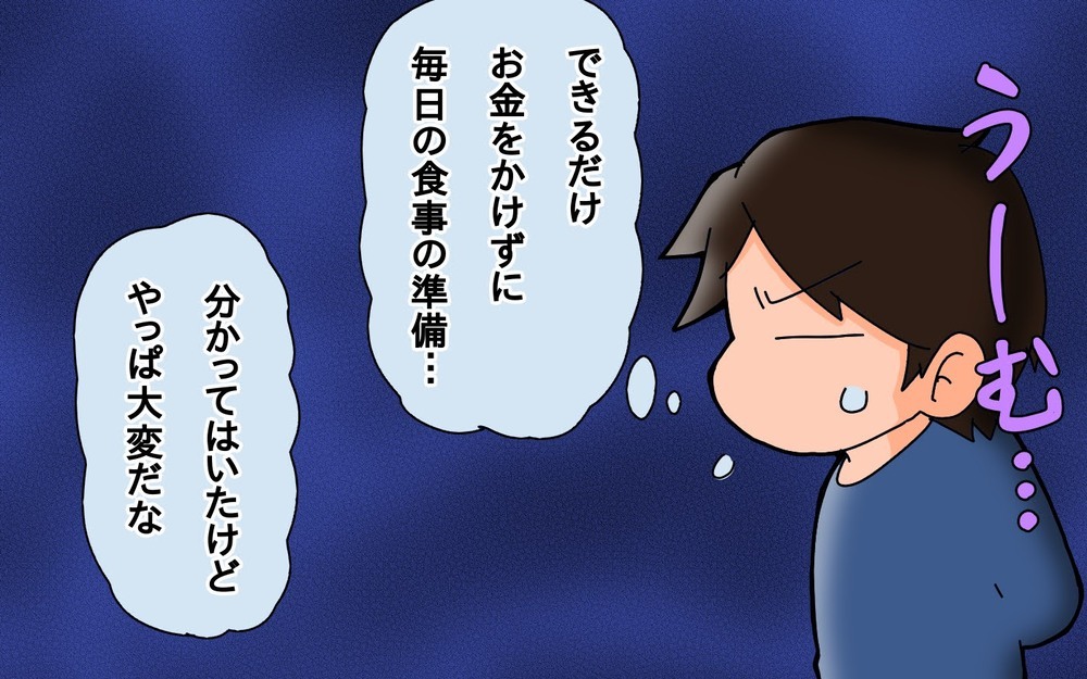 パパは毎日のご飯に大苦戦…そんな時に現れた救世主！【もりりんパパと怪獣姉妹 第47話】
