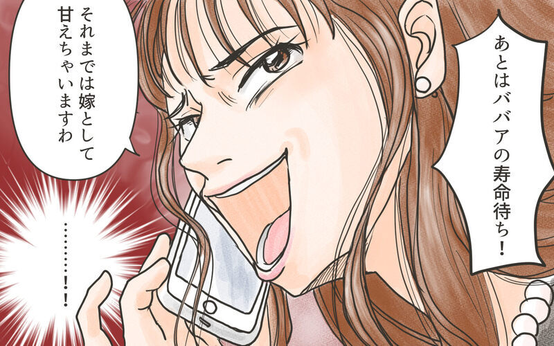 「あとはババアの寿命待ち！」 嫁の衝撃発言！このままでは財産が危ない／嫁に利用されている義母（５）【まんが】