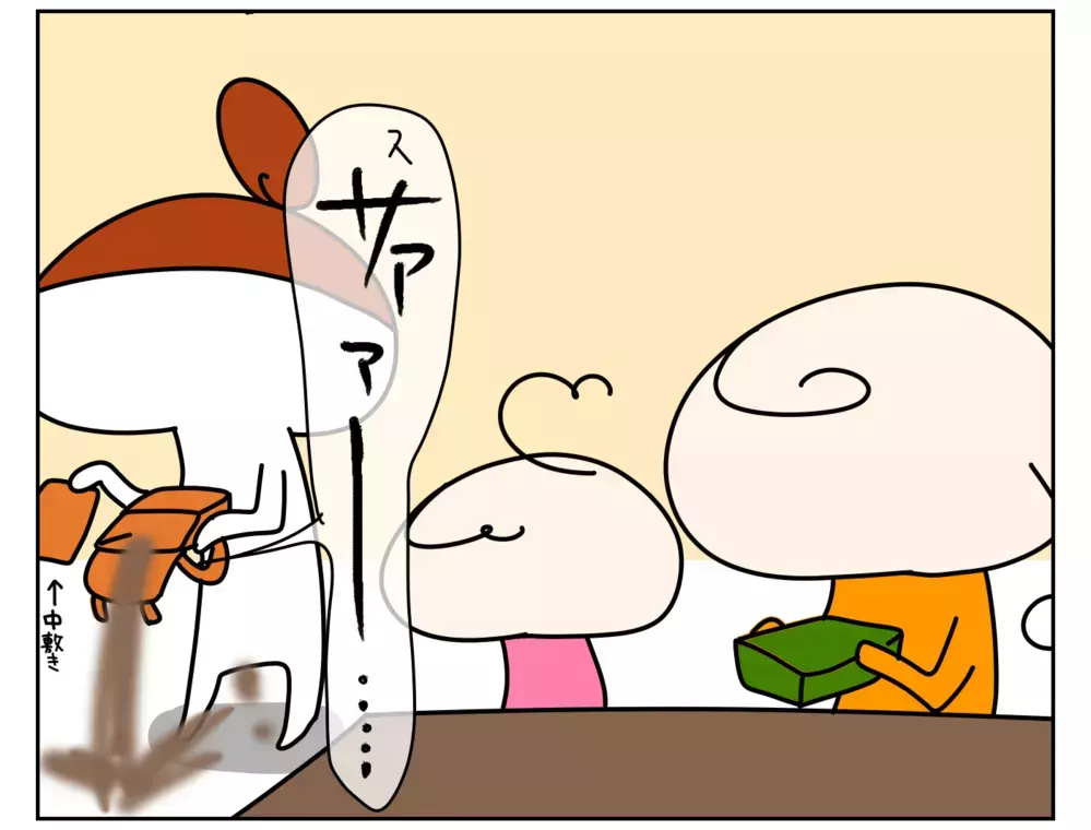 姉もびっくり！ 新学期の準備で発覚した姉妹の違い【ムスメちゃんとオコメちゃん  第156話】