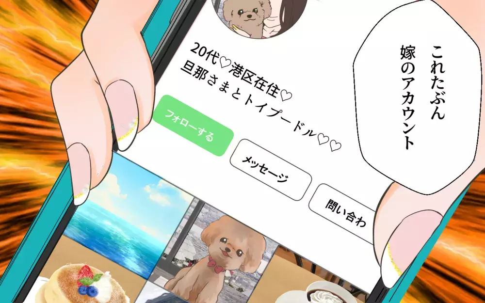 嫁のSNSも特定しましたから！ 仕事で忙しいって…嘘だったのね／独身偽装男（5）【こんな男はやめておけ  Vol.22】