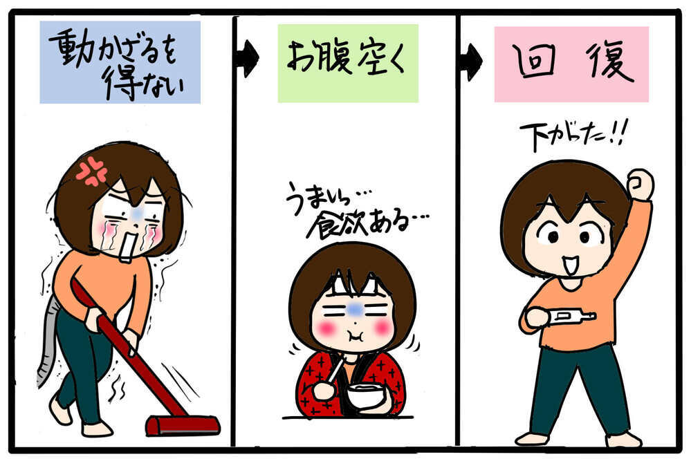 寝たいのに寝れない…体調不良の母はつらいよ【4人の子育て！　愉快なじゃがころ一家 Vol.117】