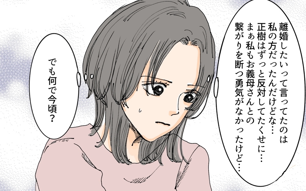 こういうことだったんだ…急に離婚を言い始めた夫の呆れた真実／義母の遺言（5）【夫婦の危機 まんが】