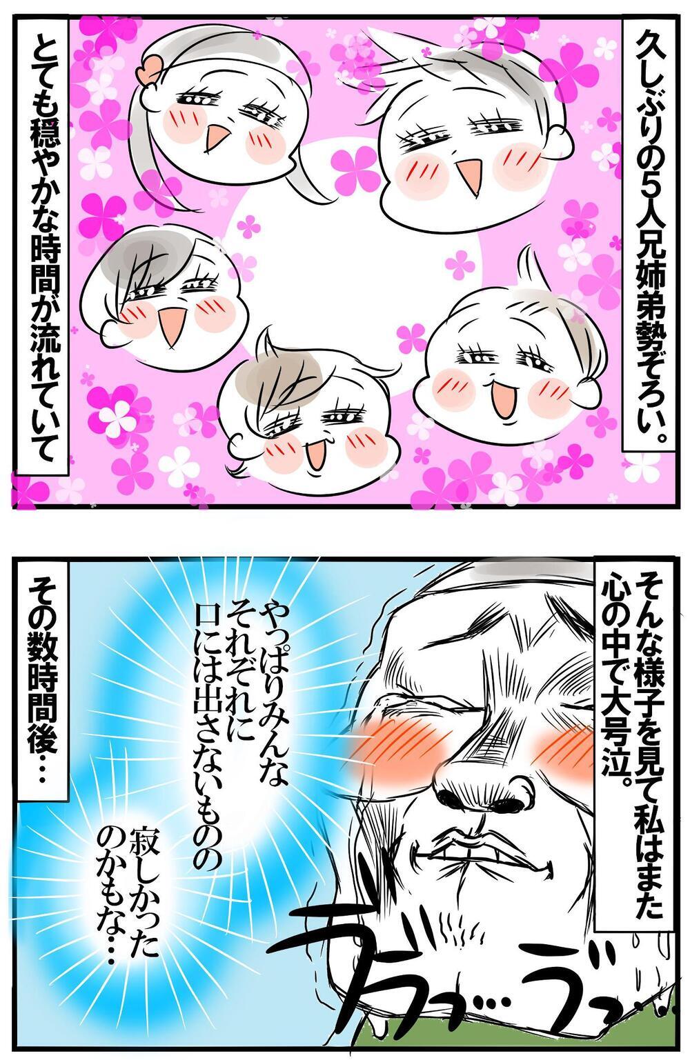 久しぶりの長男帰宅！ 仲睦まじい子どもたちの姿に涙した母を待ち受ける展開とは？【めまぐるしいけど愛おしい、空回り母ちゃんの日々 第274話】