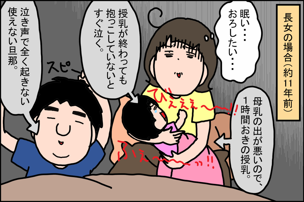 3人目の出産を前によみがえる「夜泣きの恐怖」…しかし実際は!?【うちの家族、個性の塊です Vol.68】