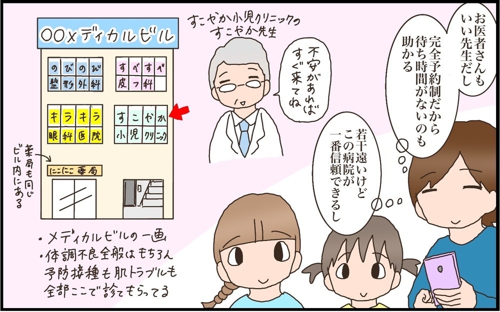 いつもの病院が予約でいっぱい…！ そんなときのわが家の小児科選び【猫の手貸して～育児絵日記～ Vol.44】