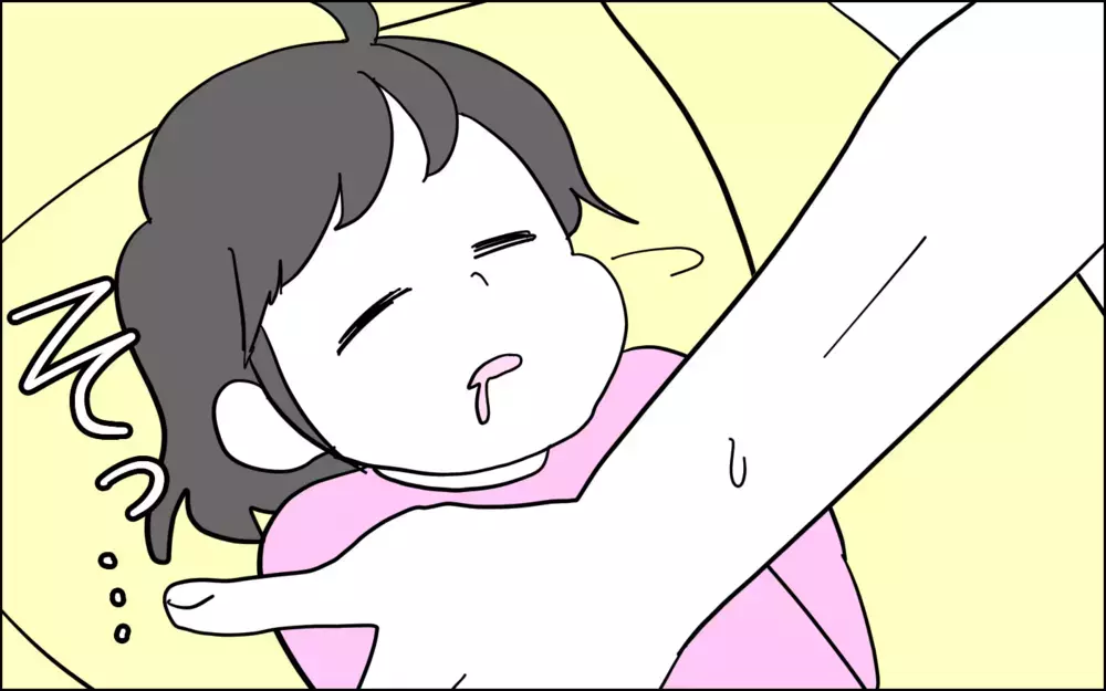 寝かしつけ成功…と思ったのに！　夜中の珍事件【子育てはフリースタイル Vol.41】