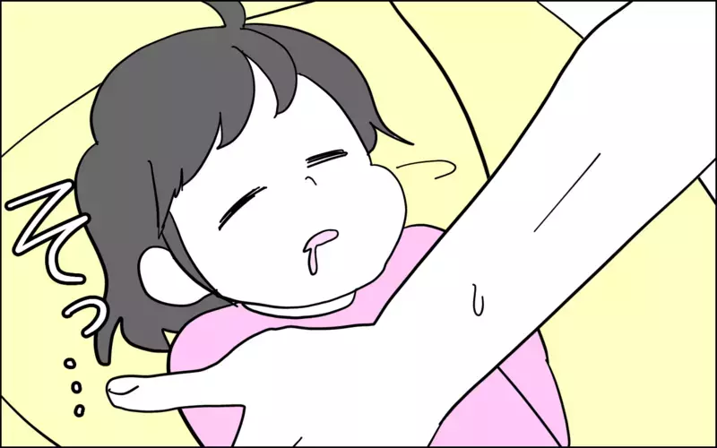 寝かしつけ成功…と思ったのに！　夜中の珍事件【子育てはフリースタイル Vol.41】