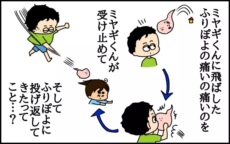 「痛いの痛いの飛んでけ」は何歳まで通じる!? 年々変わっていく子どもの反応がおもしろい！【ドイツDE親バカ絵日記 Vol.48】
