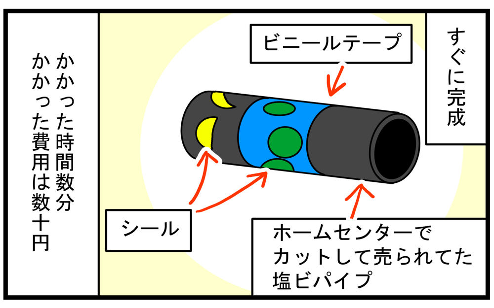想像以上にキレイで感動！ 塩ビパイプで簡単に作れる「地球コマ」【こどもと見つけた小さな発見日誌 Vol.50】