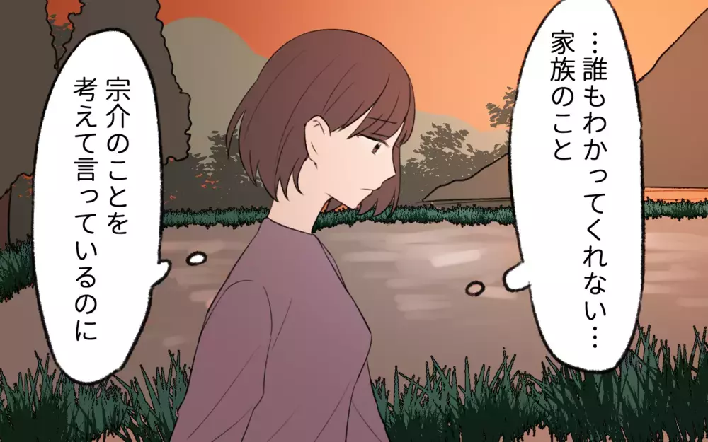 息子がいなくなった!? 楽しかった帰省が一変…どこに行ってしまったの？／過激な食育ママの葛藤（6）【夫婦の危機 まんが】
