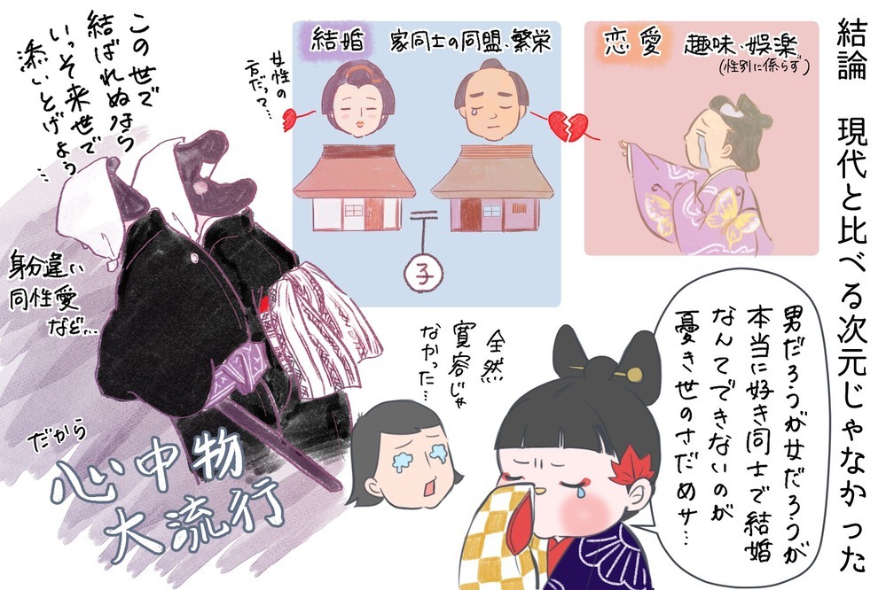 いつから同性愛はダブー視されるようになったの？ プライド月間に考えてみた日本歴史上の同性愛【夫婦・子育ていまむかし Vol.3】