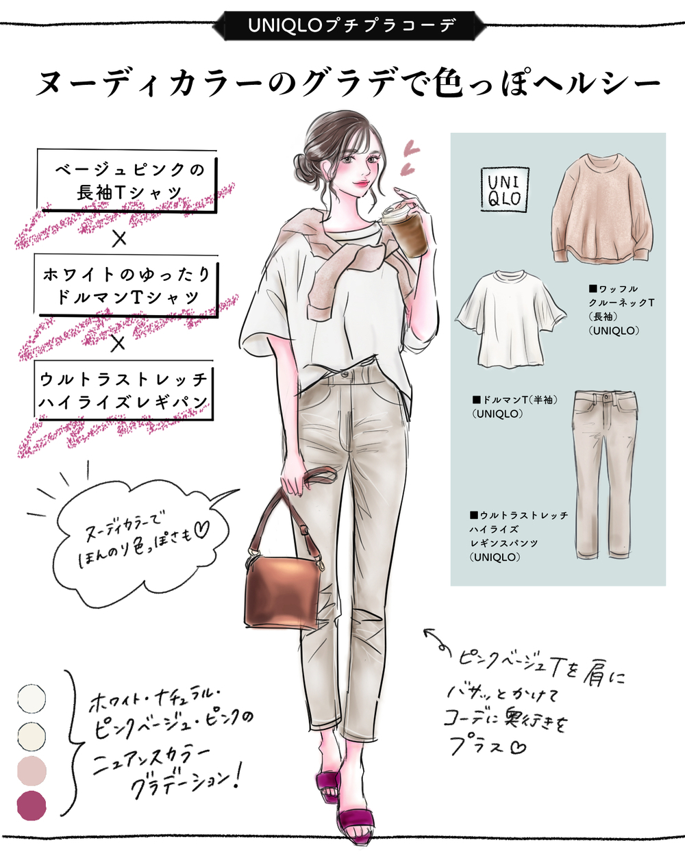 【UNIQLO名品】真夏日もママ会も万能。即戦力で超快適◎結局、レギパンが大正解でした！【yopipiのプチプラコーデ〜ときどき育児日記〜 Vol.33】