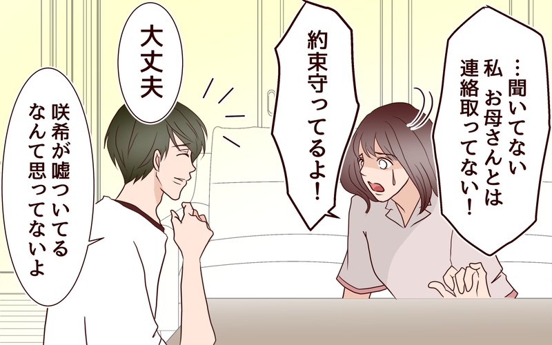 1年間後に突然来た母…何が実家で起こったの!?／【続編】里帰りした妻が帰ってこない（7）【まんが】