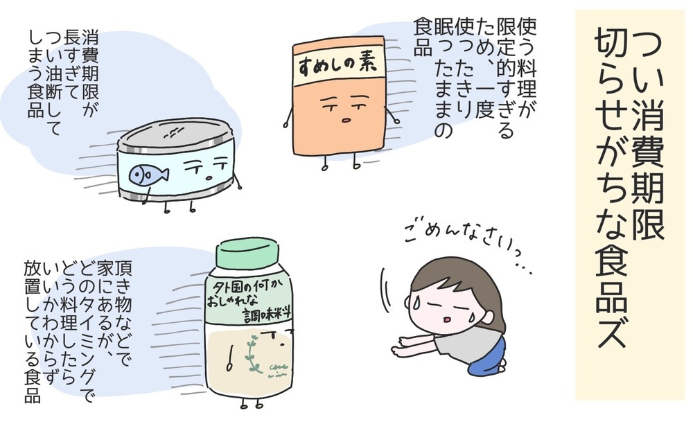 おうちでSDGs！ キッチンの整理整頓にもつながる「わが家のフードロス対策」【ひなひよ育て ～愛しの二重あご～  第78話】