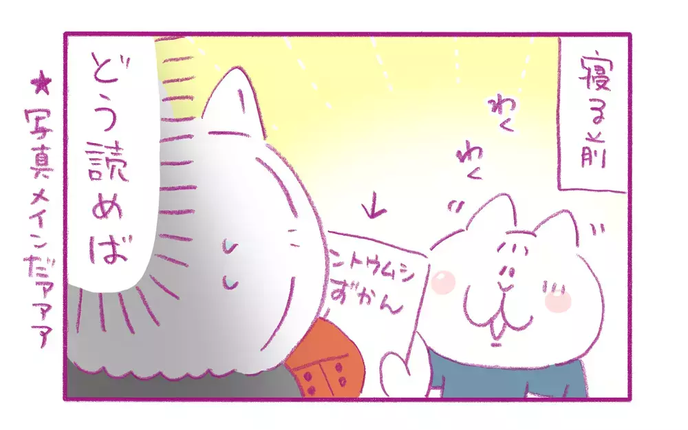 虫が苦手な息子が、学校でてんとう虫の図鑑を借りてきて…!?【もちもちエプリデイ】  Vol.62