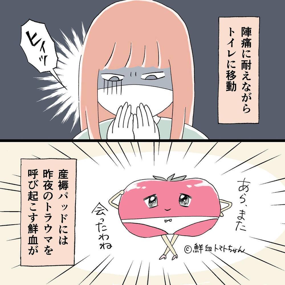 促進剤強ぇ…陣痛とお尻の痛みが交互に…まさに生き地獄！【"痔"獄の出産レポート Vol.3】