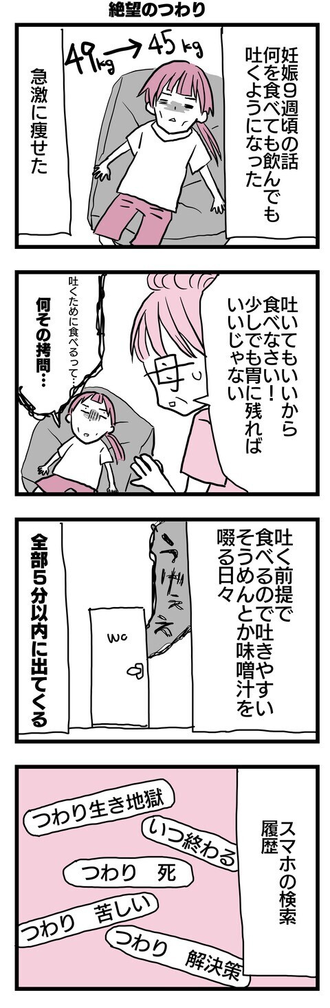 吐きやすい食べ物を選んで口に入れる日々 点滴をすれば楽になる 子どもはあたりまえには産まれない Vol 10 ウーマンエキサイト 1 2 吐きやすい食べ物を選んで口に入れる日々 点滴をすれば楽になる 子どもはあたりまえには産まれない Vol 10 ウーマンエキサイト 1 2