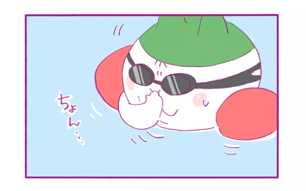 息子は水に顔をつけられるようになった？ わが家の「プールでの珍事」【もちもちエプリデイ】  Vol.63