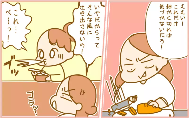 食べ物の好き嫌いが多い家族…「どんな食事を作ればいいのか？」考えた結果!?【ふたごむすめっこ×すえむすめっこ 第88話】