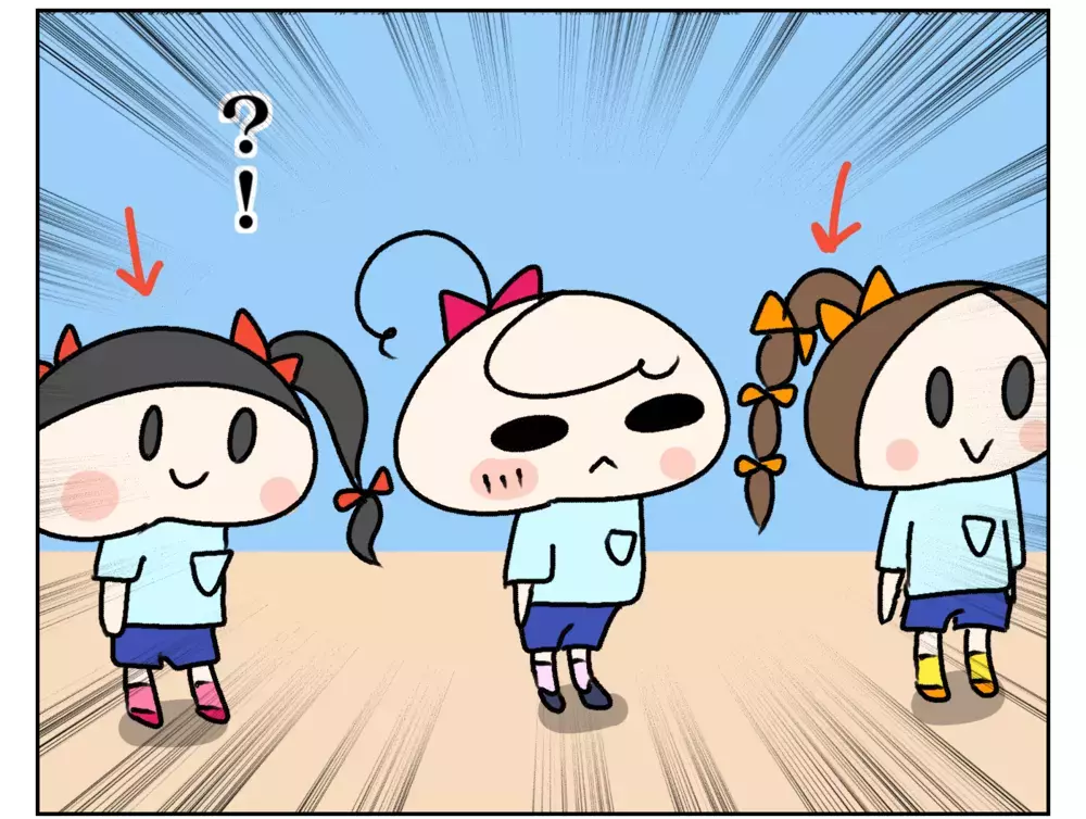 運動会の撮影で我が子を見失わないために…！ 親たちが工夫していること【ムスメちゃんとオコメちゃん  第175話】