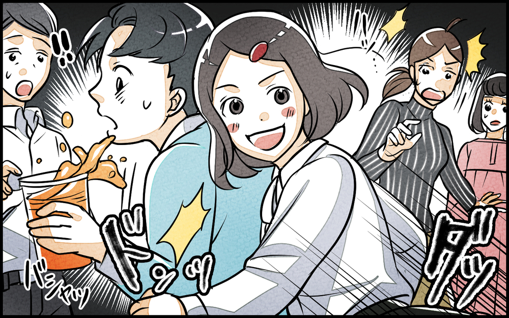 ぶつかっても謝れない娘…これが「褒める育児」の結果？／子どもを褒めて育てたい夫（5）【夫婦の危機 まんが】