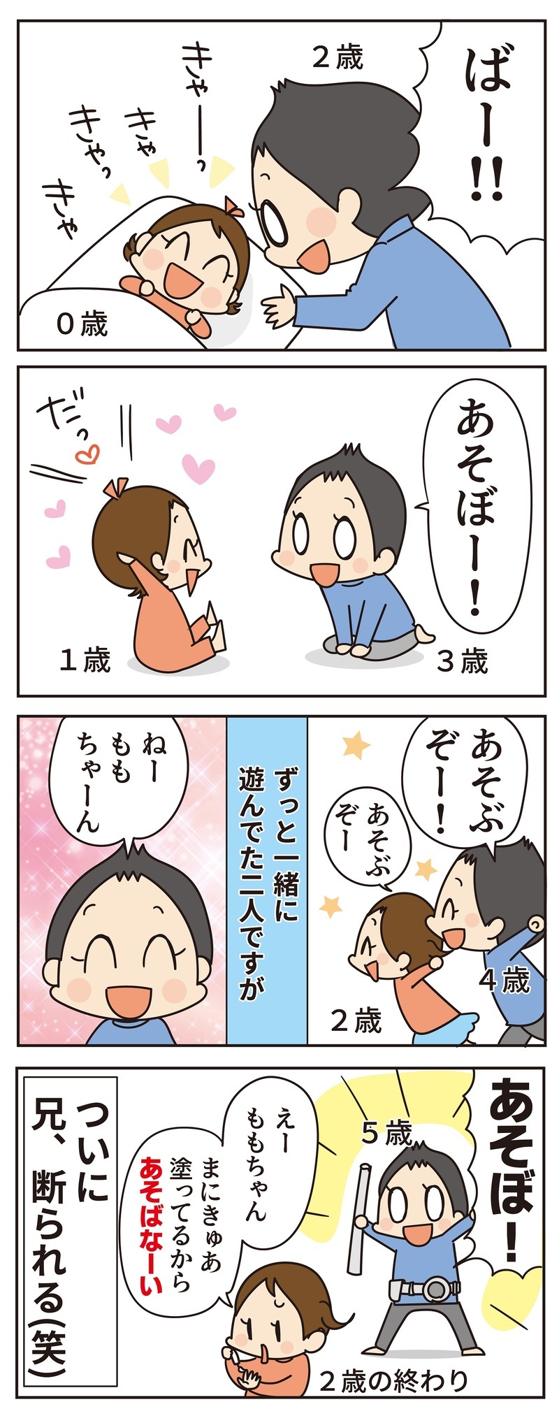 遊びたいことが違う？ 妹大好き！な兄が初めてフラれた日【ほわわん娘絵日記 第73話】