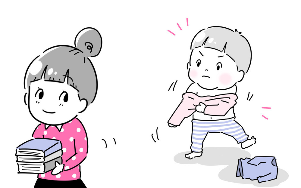 時間に追われてる時に「やりたくない」が出たら？　我が家のプチ反抗期の対処法【夫婦のじかん大貫ミキエの芸人育児日記 Vol.56】