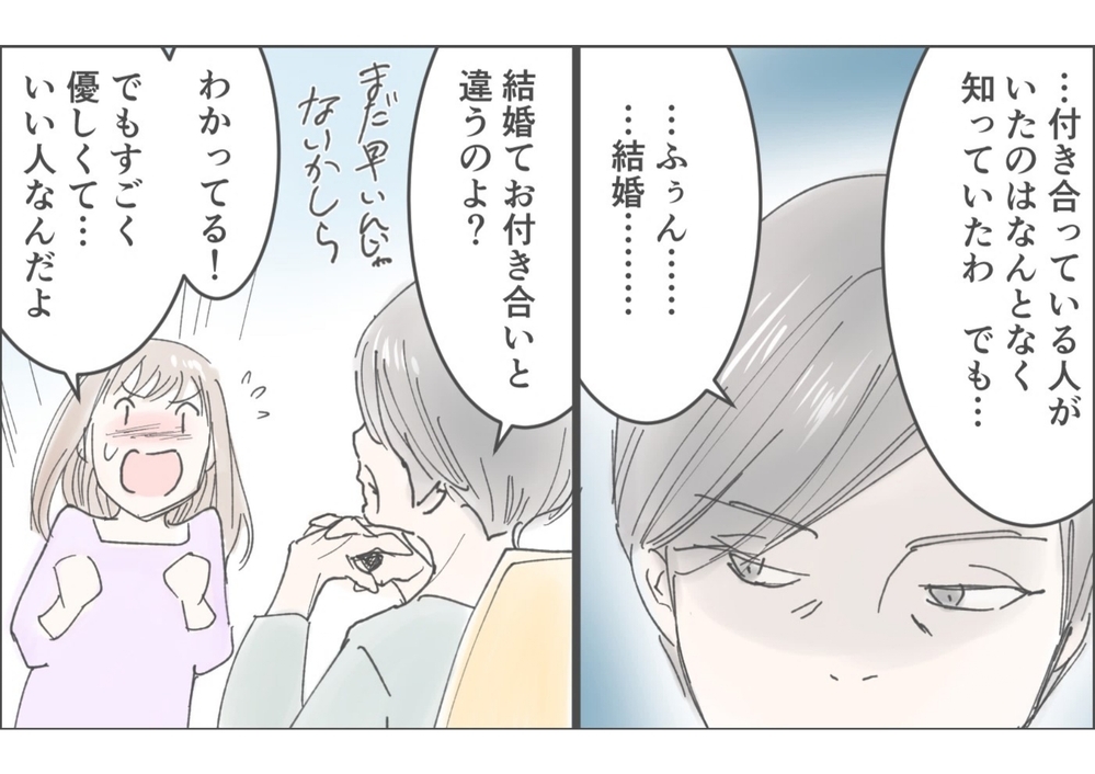 「あなた年収は？」婚約相手に実母がはなった一言 ／俺が妻の母に嫌われている理由（5）【義父母がシンドイんです！ まんが】