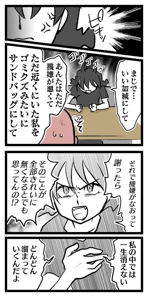 謝ったら全てチャラ？ 夫の機嫌に振り回されるのはもううんざり…！【夫は私が漫画を描くことを気に入らない Vol.7】