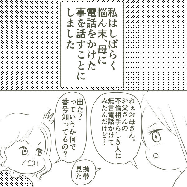 父親の行動が怪しい…家族の裏切りに気づいた経験のある読者の声が