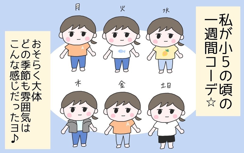 おしゃれ偏差値の高さに驚愕！イマドキ小学生のファッション事情【ひなひよ育て ～愛しの二重あご～  第86話】