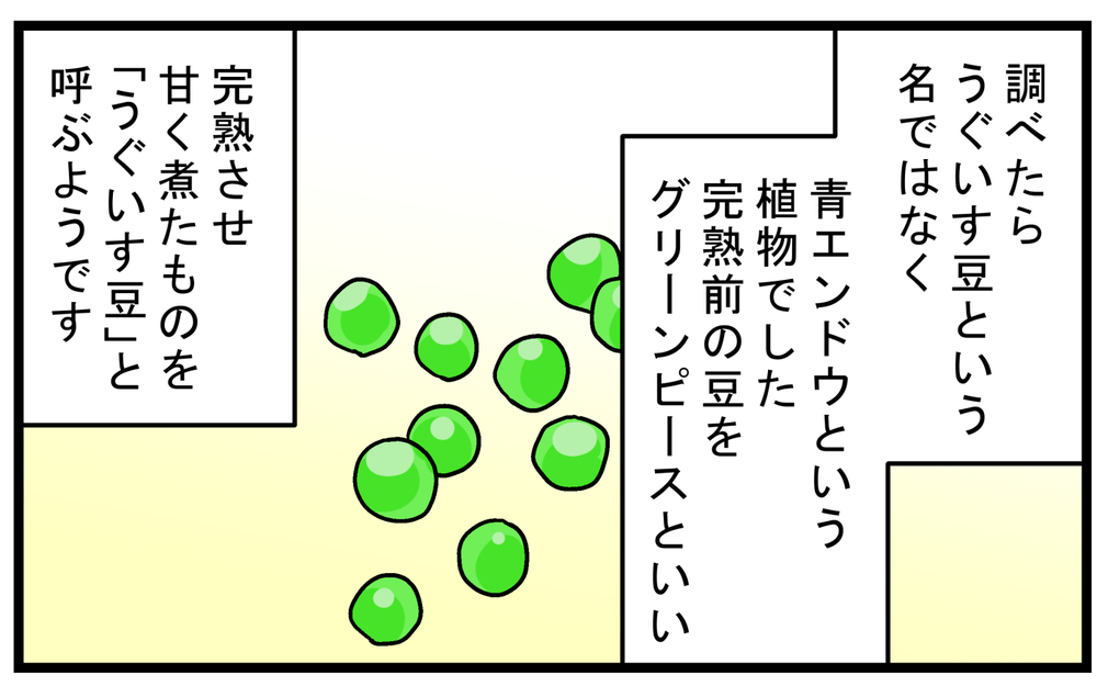 植物や野菜の図鑑にも載っていない「うぐいす豆」の正体とは!?【こどもと見つけた小さな発見日誌 Vol.60】