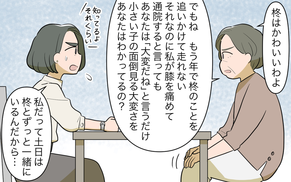 完璧な生活だと思ってたのに…母からまさかの申し出が！／祖父母に子育て頼っちゃダメですか？（10）【私のママ友付き合い事情 まんが】