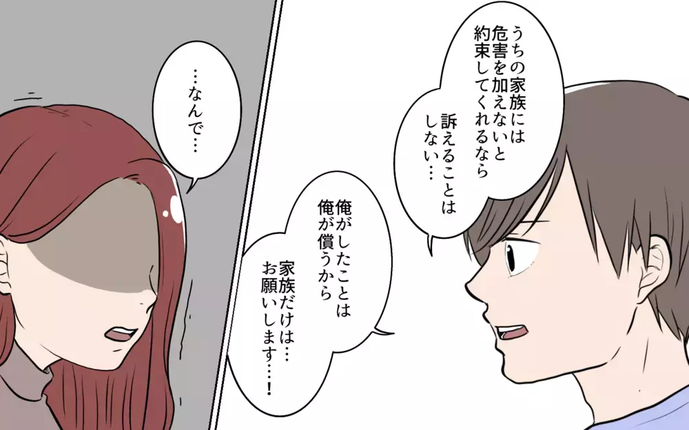 「全部あんたのせい！」怒り狂う彼女をなだめた妻の言い分とは／夫が婚活していました（15）【夫婦の危機 まんが】