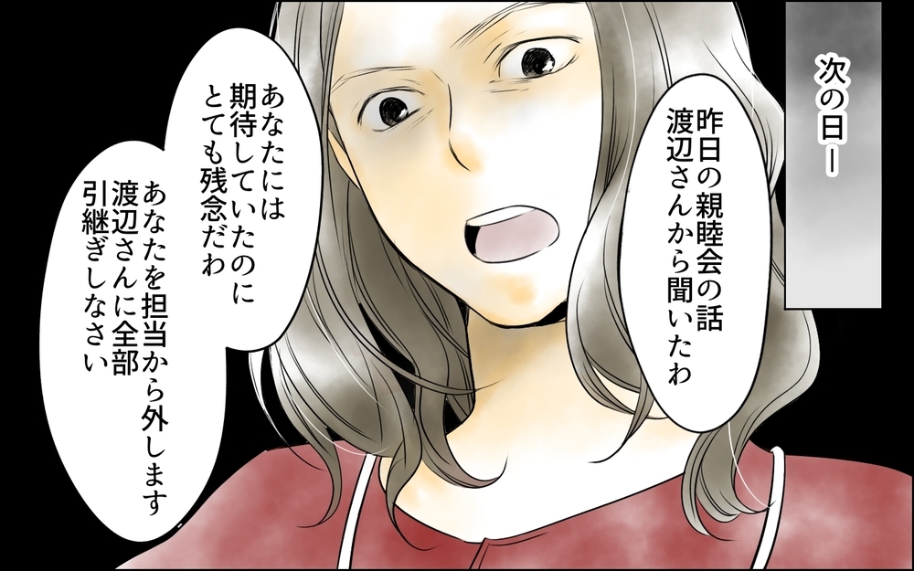 理不尽過ぎる！ 親睦会の翌日に部長が予想外の命令!?／裏切り者は誰？（13）【思い通りにいかない夜には まんが】