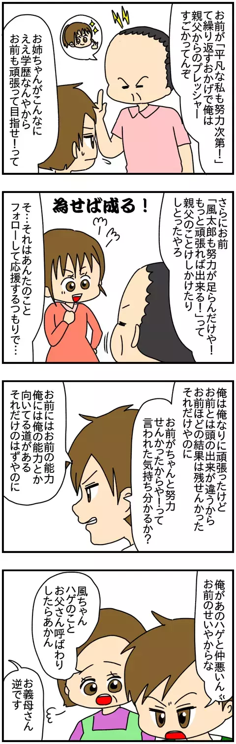 努力信者の姉のせいで父親と不仲に…弟が訴える「頑張ればできる！」の呪い【友達のSNSに私の悪口書かれてる!? Vol.19】