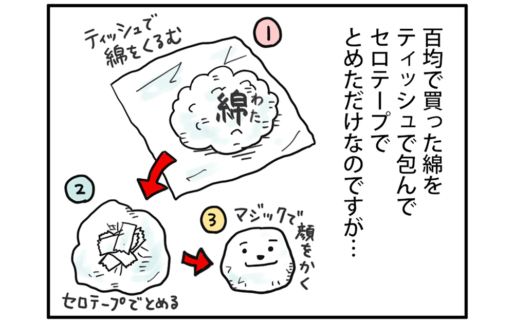 大人もハマる触感！　工作好き娘が作ったヒット作【こむぎときなこ Vol.55】