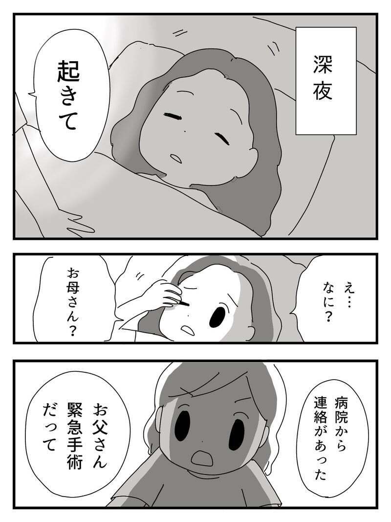 良性腫瘍を切除するための入院　これが元気な父との最後の会話になるなんて…【若年性認知症の父親と私 Vol.2】