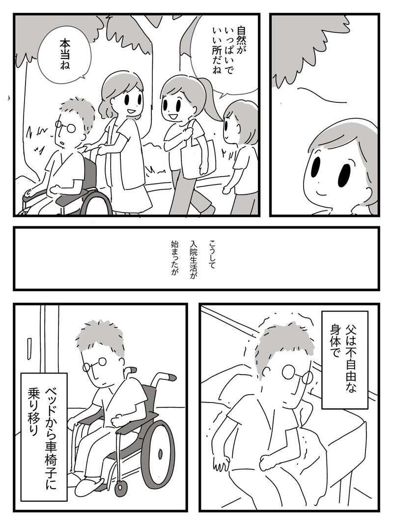 明らかにおかしな行動が増えた父…転院後に起こした思わぬ事件とは？【若年性認知症の父親と私 Vol.5】