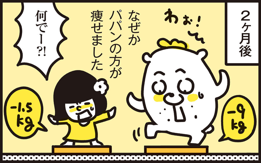 わが子が「やや肥満」判定に…パパンが考えた親子で「スイーツダイエット」！【パパン奮闘記 ～娘が嫁にいくまでは～ 第130話】