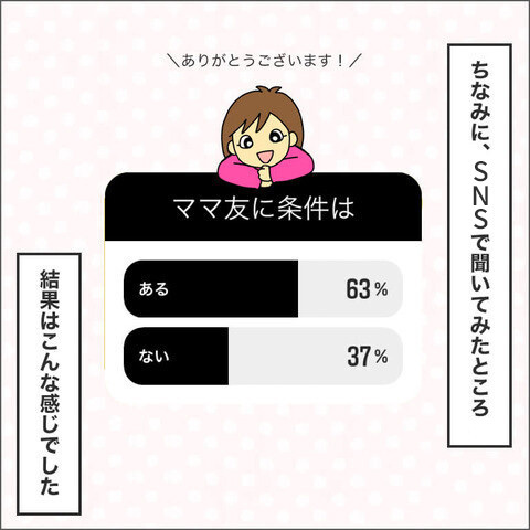 自分の中で「ママ友になる条件」ってある？ 私の場合は…【ママ友になる条件 Vol.1】