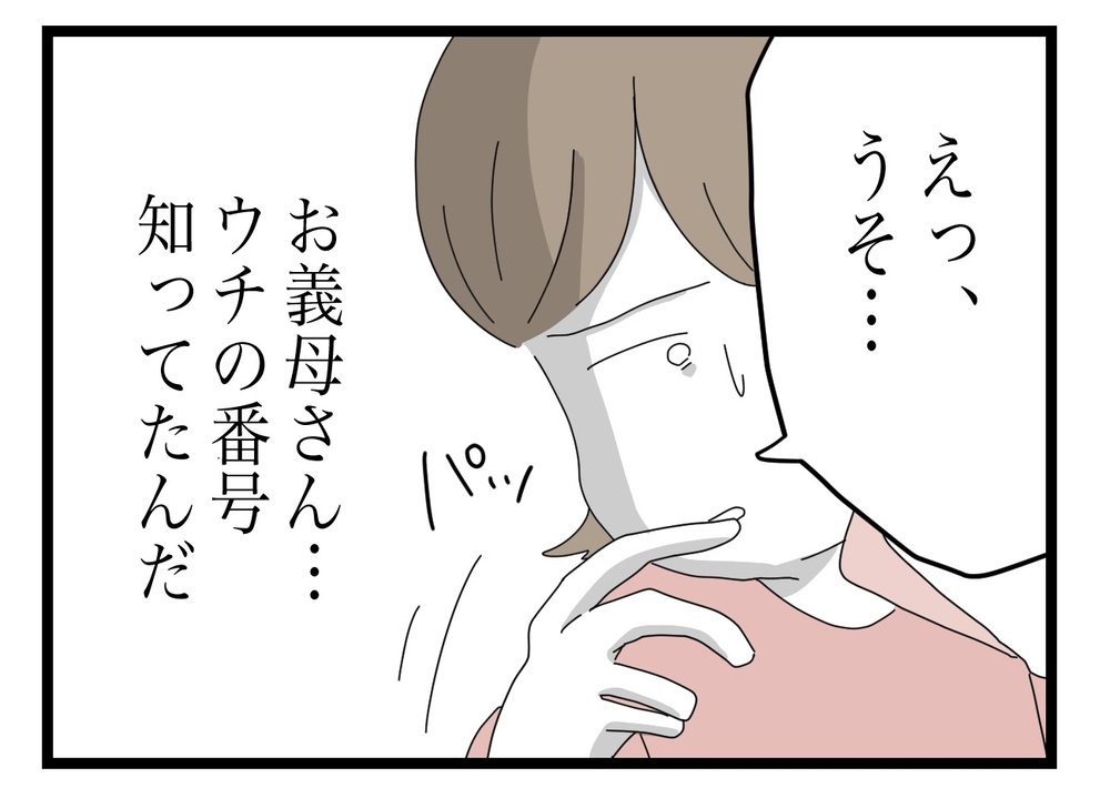 妻の通話相手は妻の母だった　電話をかけてきた驚きの理由とは？【私の家に入らないで Vol.32】